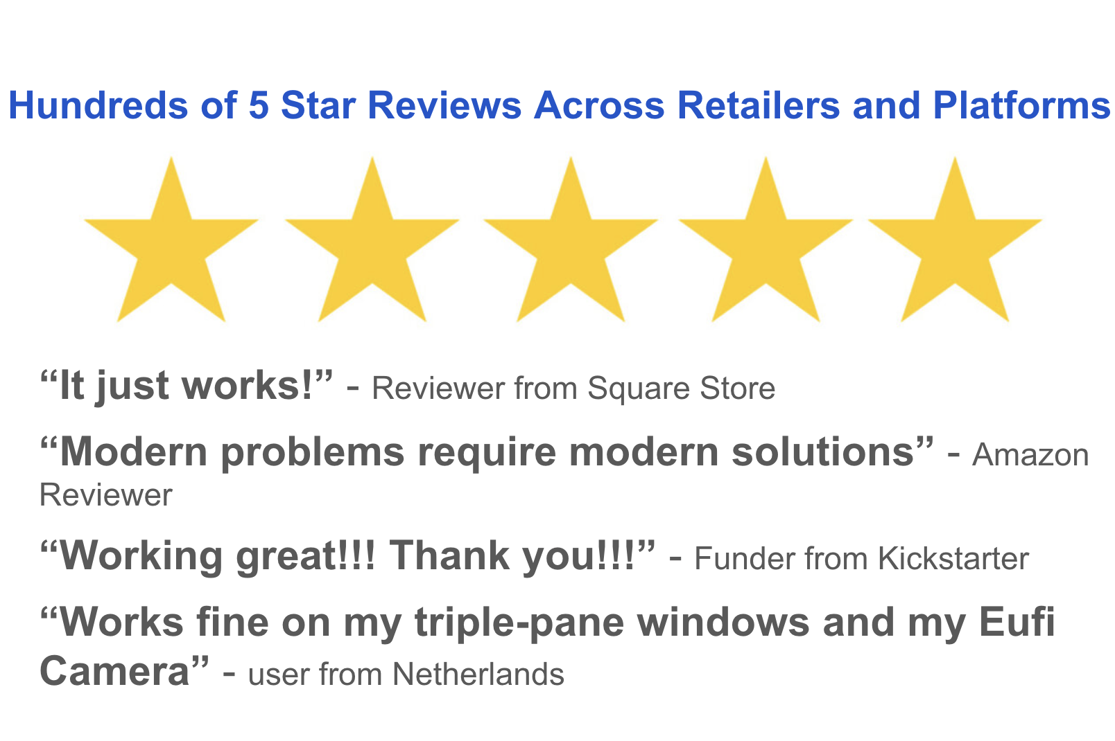 Power Mole five star customer reviews